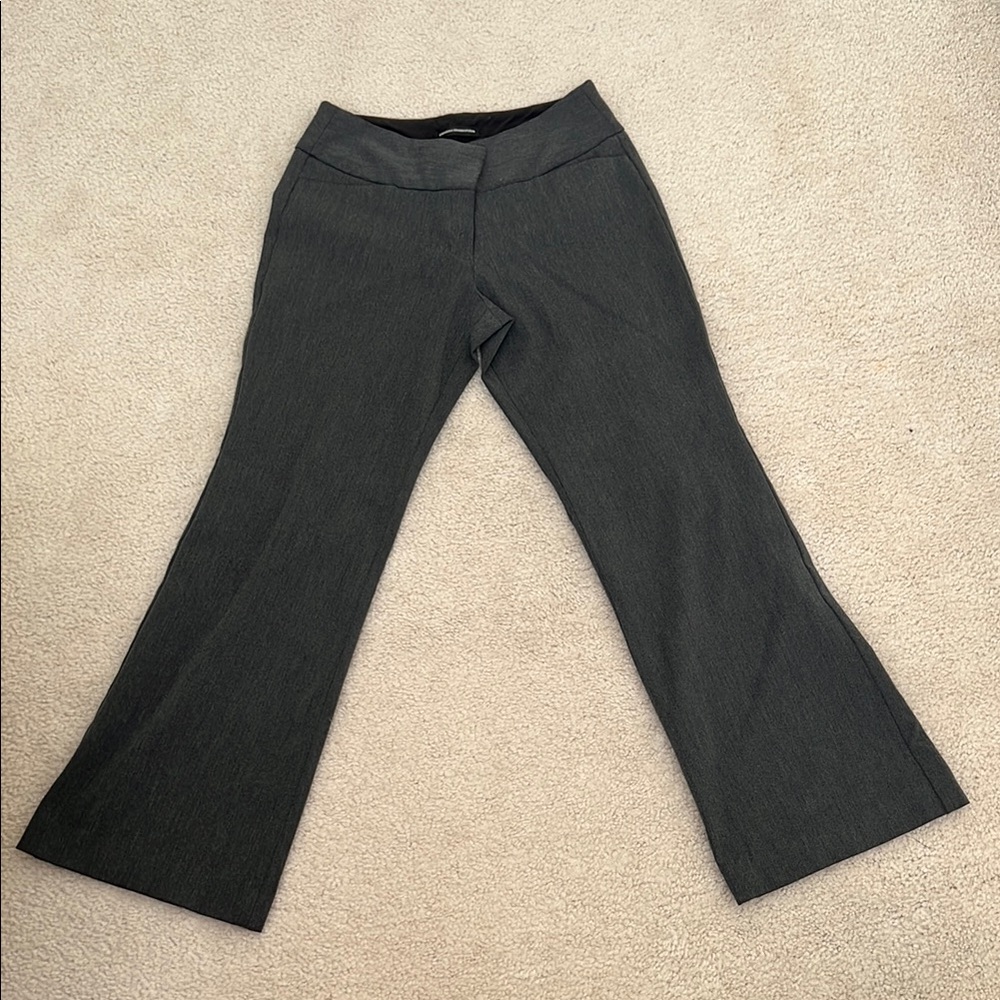 Women's Gray Flared Pants